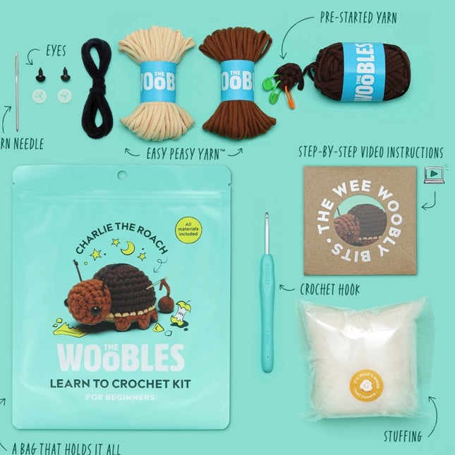 Charlie the Roach Crochet Kit