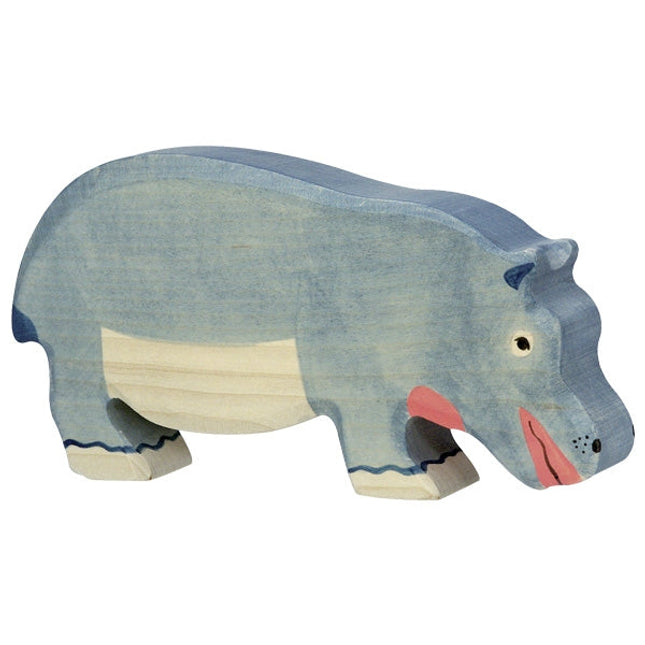 Wooden Hippopotamus