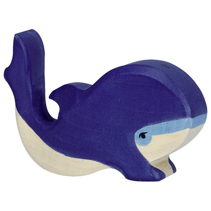 Wooden Blue Whale