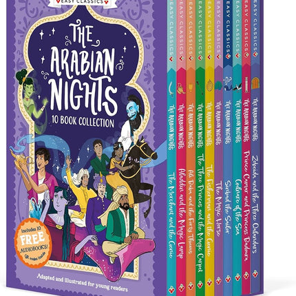 The Arabian Nights 10 Book Children's Collection