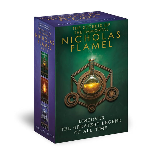 The Secrets of Nicholas Flamel Boxed Set (3-Book)