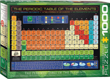 The Periodic Table of the Elements  1000 Pieces