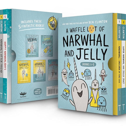 A Waffle Lot of Narwhal and Jelly (Books 1-5)