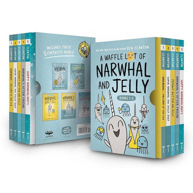 A Waffle Lot of Narwhal and Jelly (Books 1-5)