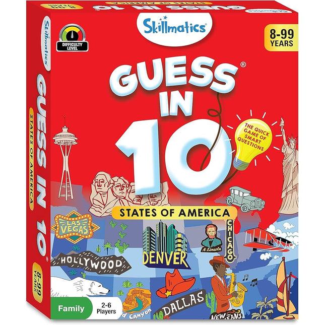 Guess in 10: States of America