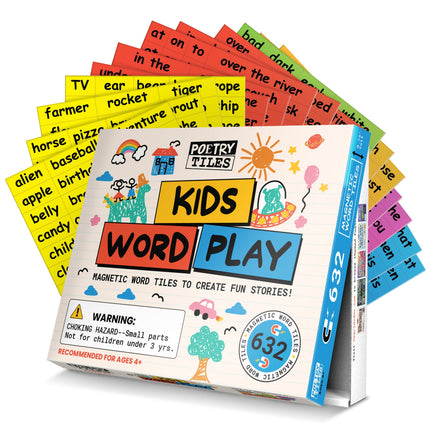 Poetry Tiles Kids Word Play Kit
