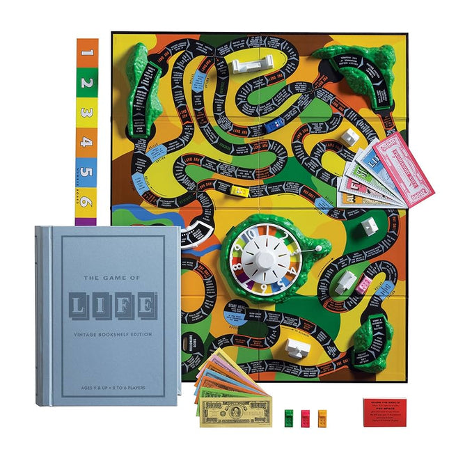 The Game of Life Vintage Bookshelf Edition