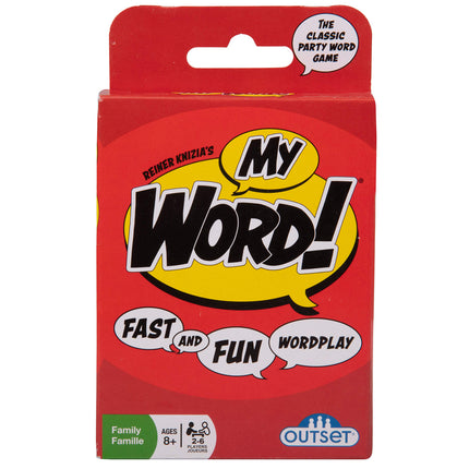 My Word!  The Word Spotting Card Game!