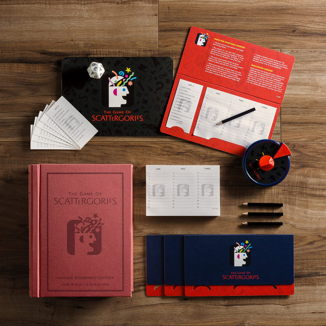 Scattergories Vintage Bookshelf Edition