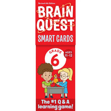 Brain Quest 6th Grade Smart Cards