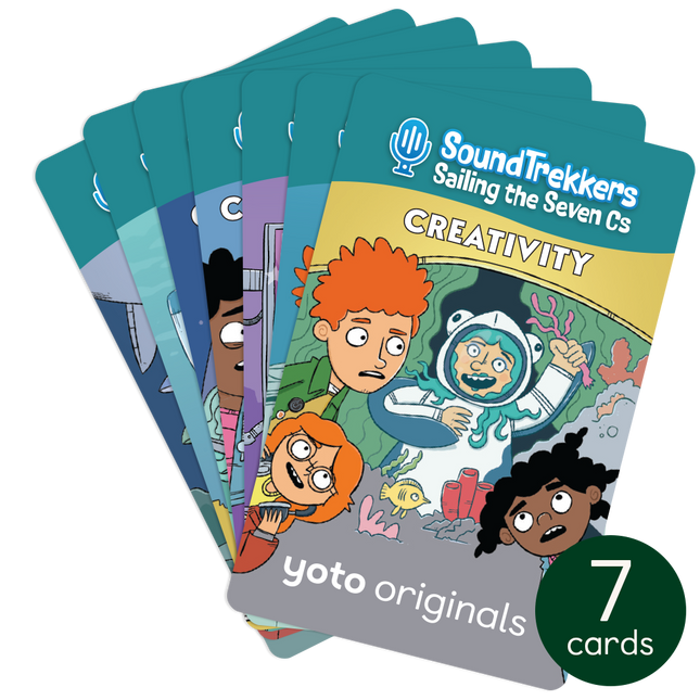SoundTrekkers: Sailing the Seven Cs (Yoto Cards)