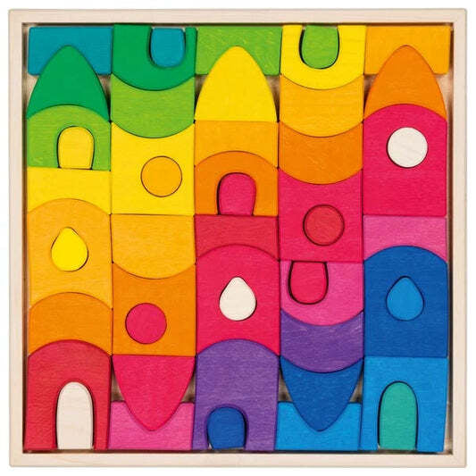 Wooden City Puzzle