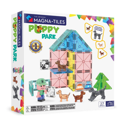 Magna-Tiles Puppy Park (27 Piece Set)