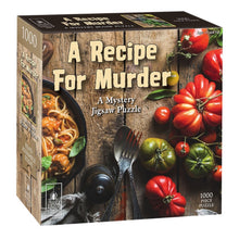 A Recipe For Murder  1000 piece