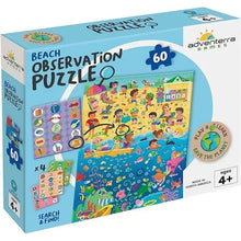 Beach Theme 60-Piece Observation Puzzle Ages