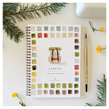 Camping Watercolor Workbook