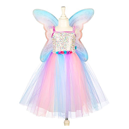 Colorful Dress with Wings (8-10 Years)