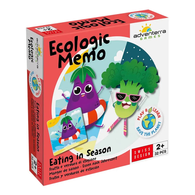 Eating in Season: Eco Matching Memory Game