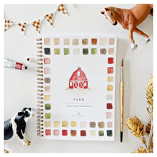 Farm Watercolor Workbook