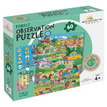 Forest Theme 60-Piece Observation Puzzle Ages