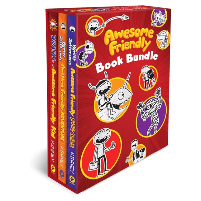 Awesome Friendly 3-Book Hardcover Gift Set
