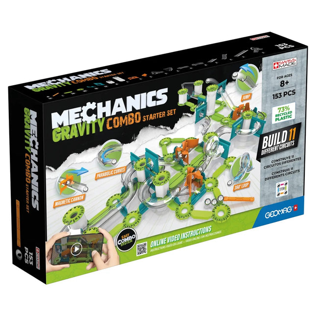 Geomag Magnetic Toys Gravity Combo - 153 Piece