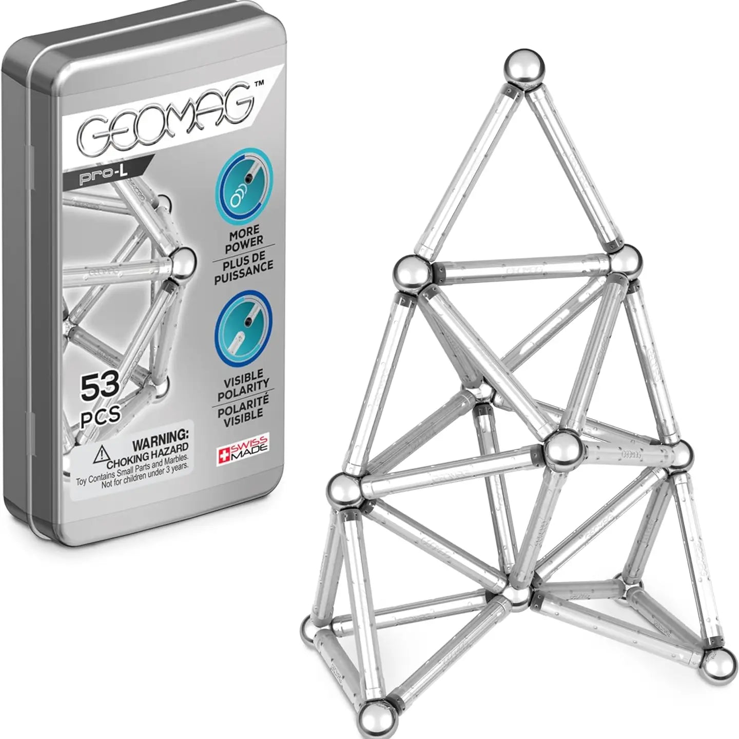 Geomag Pro-L 53-Pcs Pocket Magnetic Gift Set