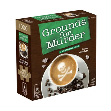 Grounds For Murder:Classic Mystery Jigsaw Puzzle