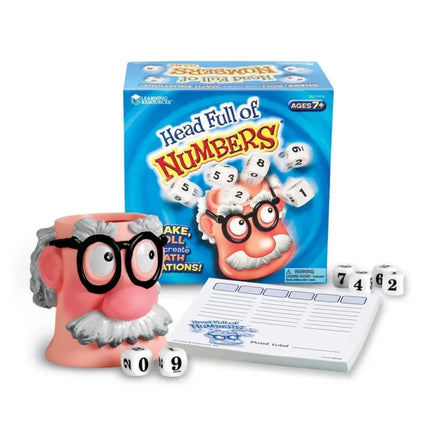 Head Full of Numbers Math Game