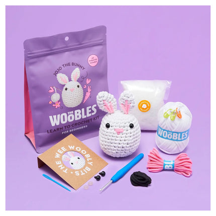 Jojo the Bunny Beginner Crochet Kit