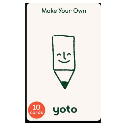 Make Your Own Cards 5 Pack (Yoto Card)