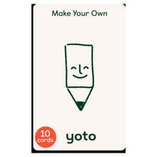 Make Your Own Cards 5 Pack (Yoto Card)