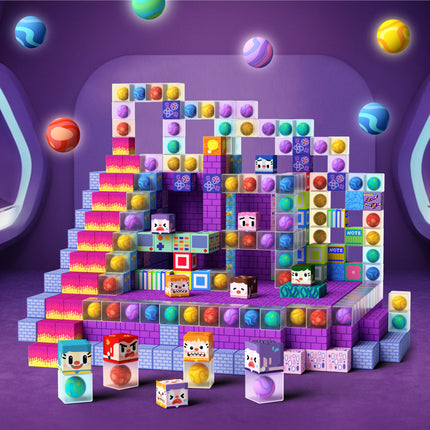 GobiDex Magnetic Cubes (Mood Matrix) — 100 Pieces