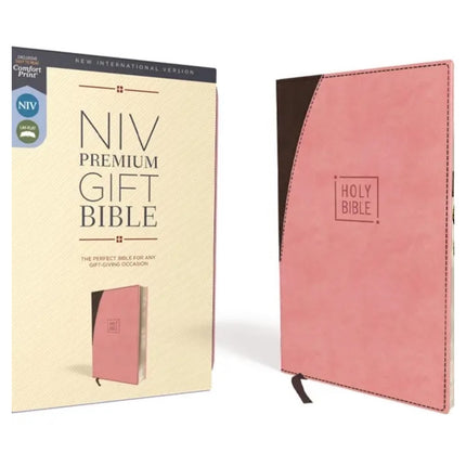 NIV Premium Gift Bible (Pink/Brown)