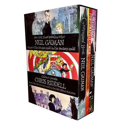Neil Gaiman/Chris Riddell 3-Book Box Set