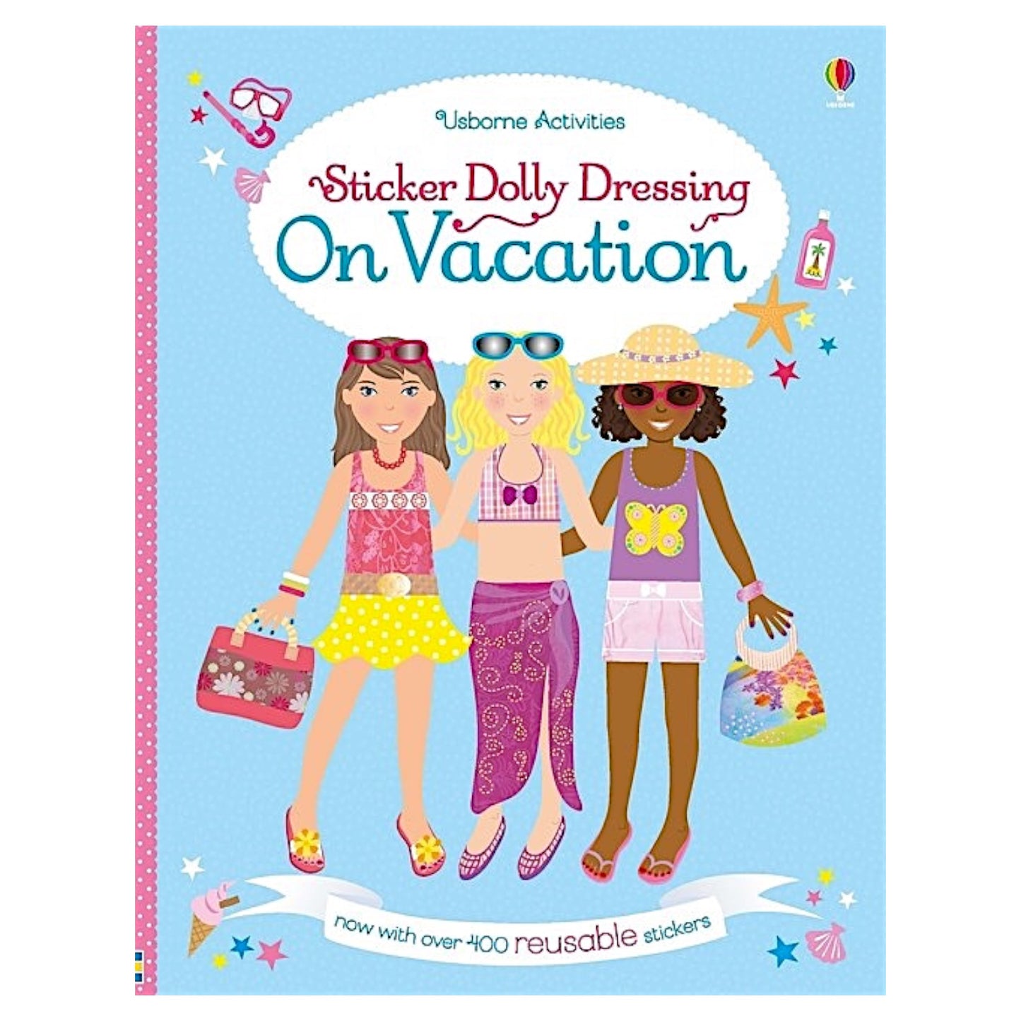 Sticker Dolly Dressing On Vacation