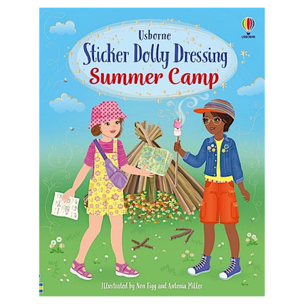 Sticker Dolly Dressing Summer Camp