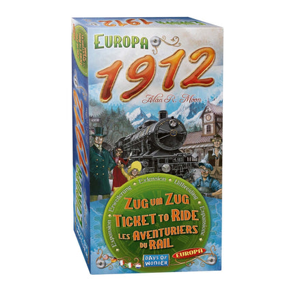 Ticket to Ride Europa 1912 Expansion