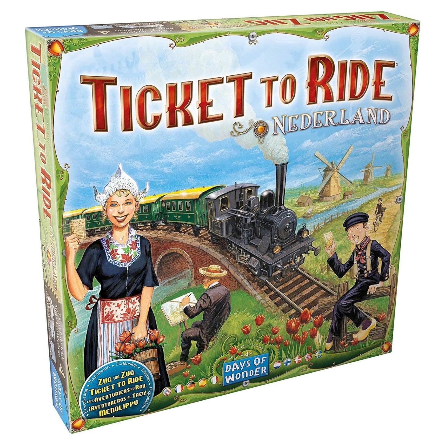 Ticket to Ride Nederland Map Collection 4