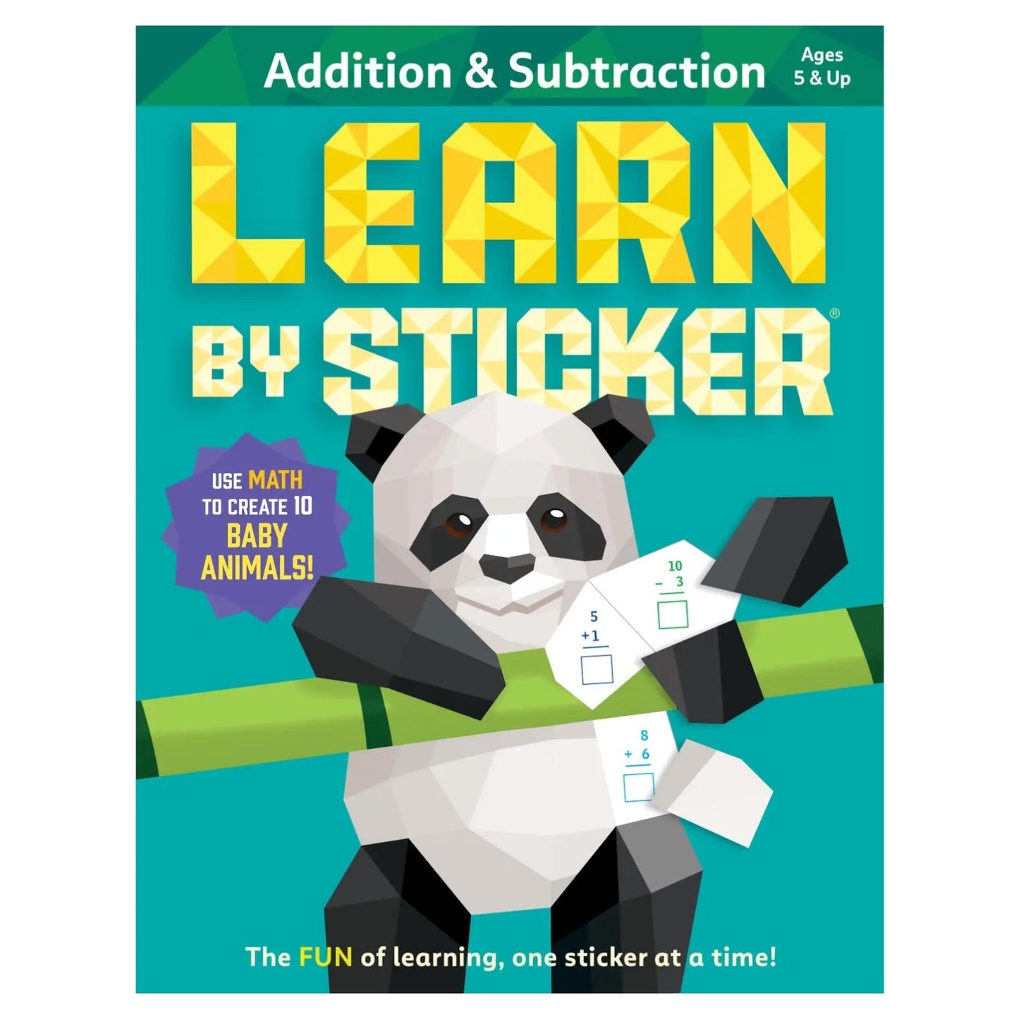 Learn By Sticker: Addition and Subtraction