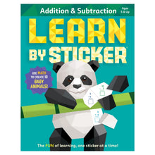 Learn By Sticker: Addition and Subtraction