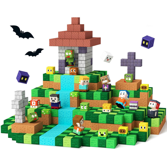 GobiDex Magnetic Cubes (ZomBlock) — 100 Pieces