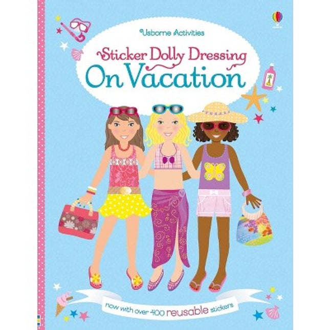 Sticker Dolly Dressing On Vacation