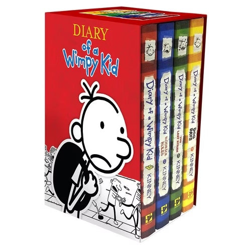 Diary of a Wimpy Kid Books 1-4