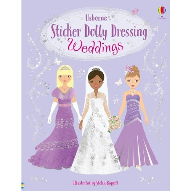 Sticker Dolly Dressing Weddings