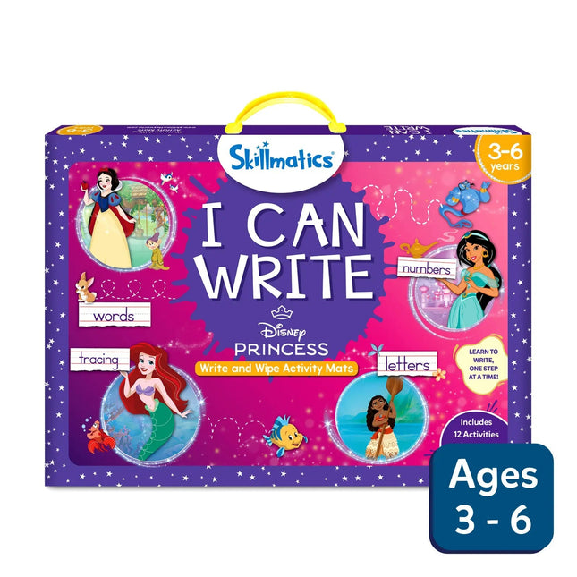 I Can Write: Disney Princess Activity Mats