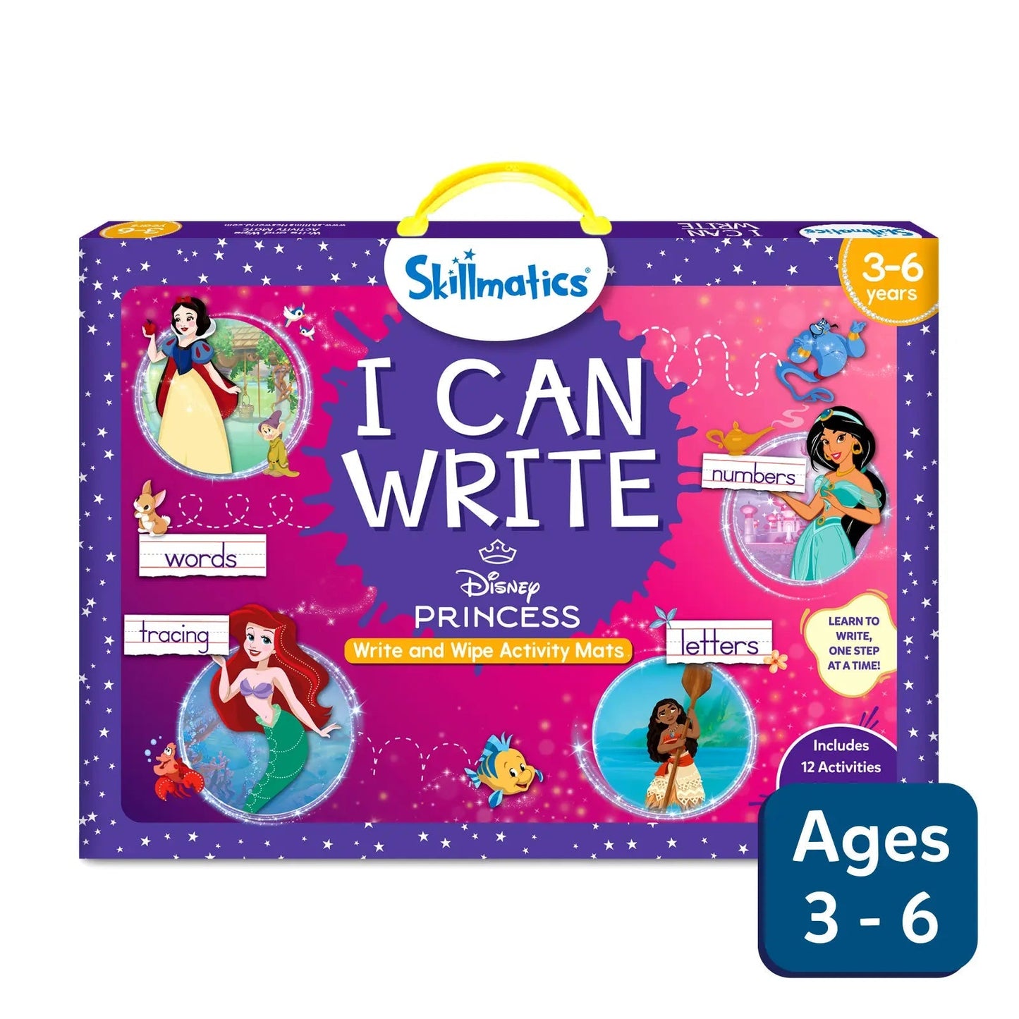 I Can Write: Disney Princess Activity Mats
