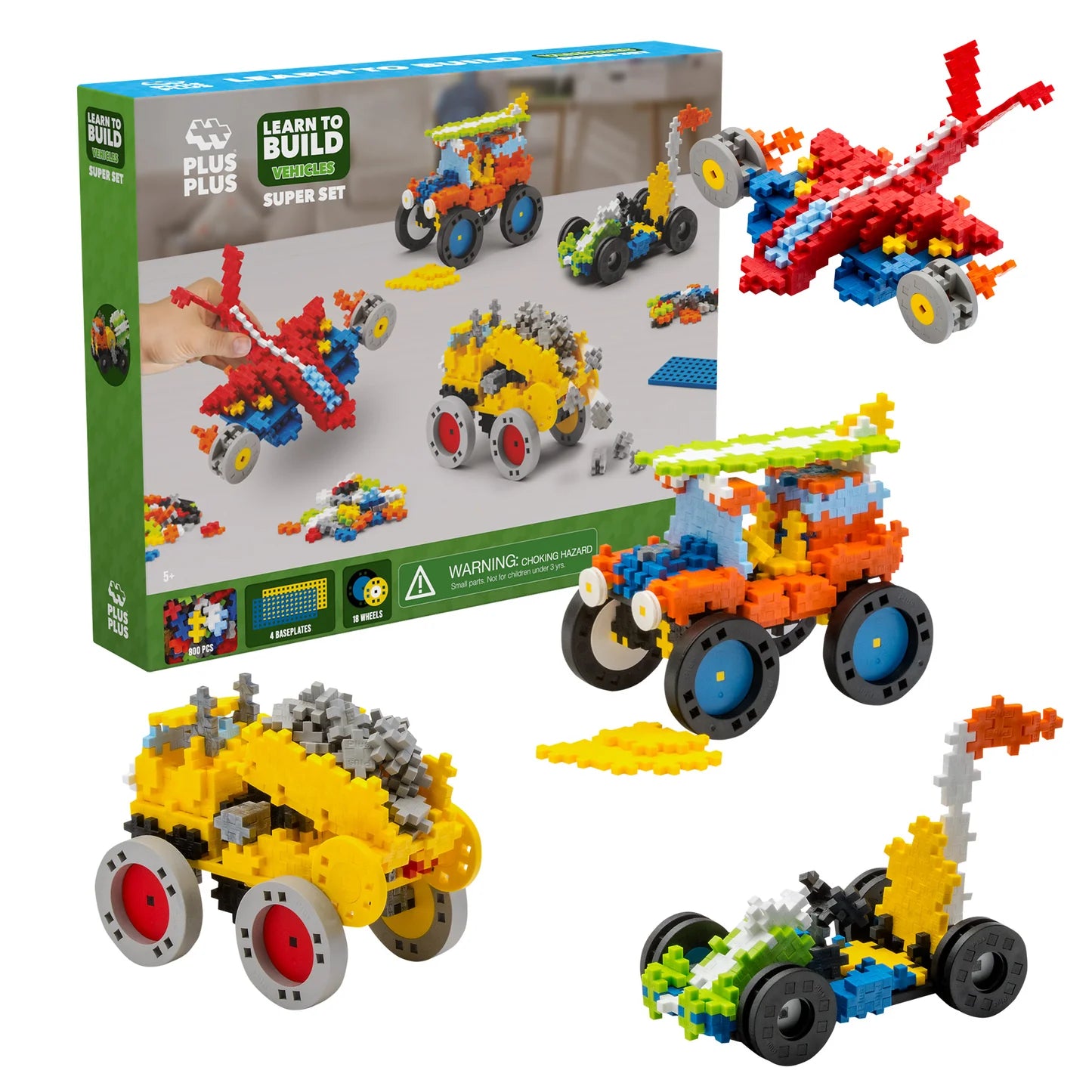 Learn To Build - Vehicles (Plus-Plus)