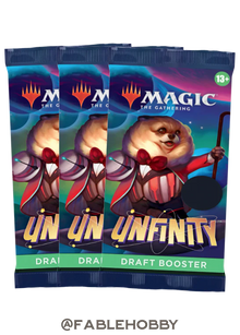 Unfinity Draft Boosters: 3 Packs