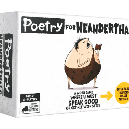 Poetry for Neanderthals